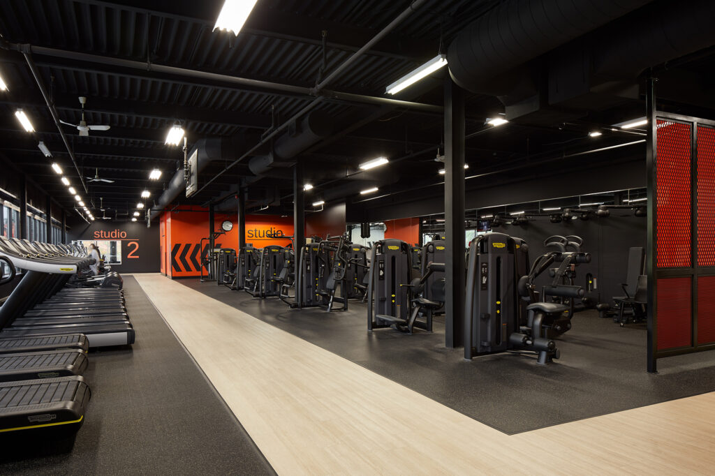 Fitness Connection gym with equipment
